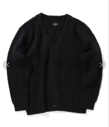 S 사이즈 BEAMS 솔리드 샤기 가디건
