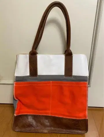 graf&lantz 가죽 멀티 컬러 토트백