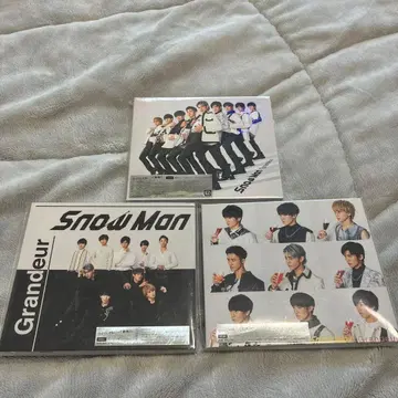 Snow Man Grandeur CD 초회반A 초회반B 일반반