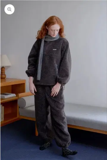 PoFF Relax Boa Pants / dull gray