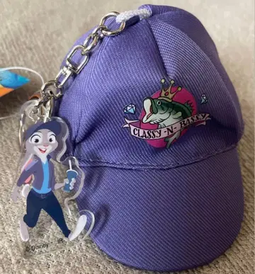 디즈니 주토피아2 영화 모자 키링 주디 극장 굿즈