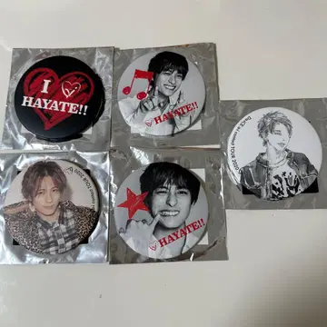 Da-iCE 와다 하야테 캔뱃지 5개 세트