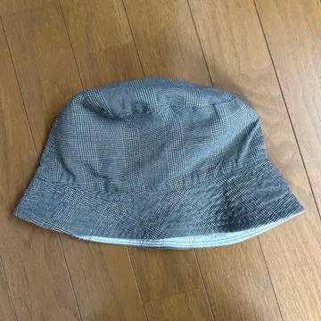 엔지니어드 가먼츠 체크 무늬 버킷 햇 M