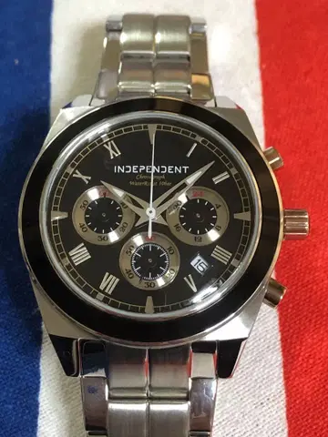 independent 새상품! 크로노그래프 시계 배터리 교환 완료