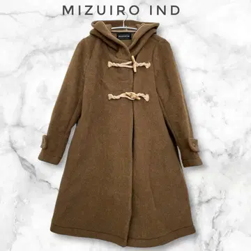 미즈이로 인드 A라인 더플 코트 울
