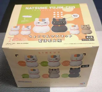 나츠메 우인장 쵸코링 마스코트 BOX 판매 전 6종 컴플리트 세트