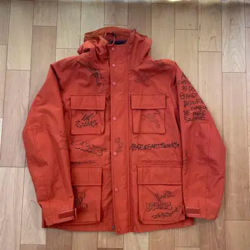 SILANE 그래피티 후드티 오렌지 즉시 결제 가능하면 가격 인하합니다