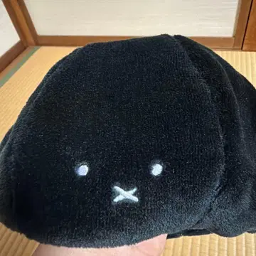 미피 귀여운 베레모 블랙과 화이트