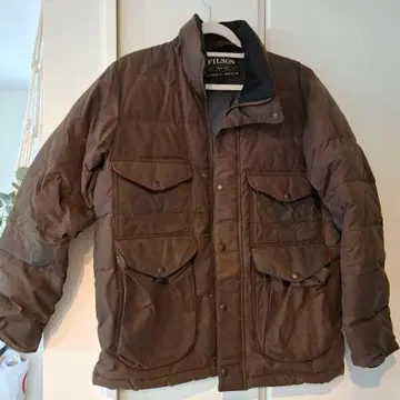 [ 중고품 ] 필슨 오일 코팅 다운 자켓