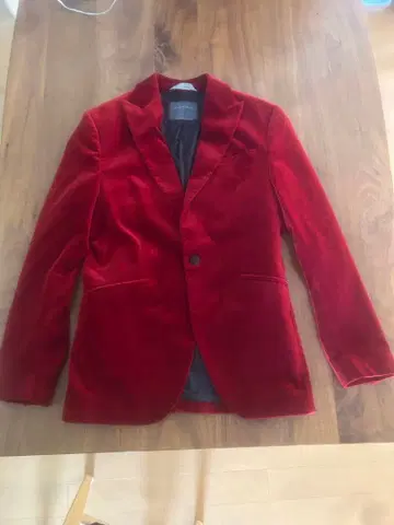 ZARAMAN 벨로아 테일러드 자켓 L