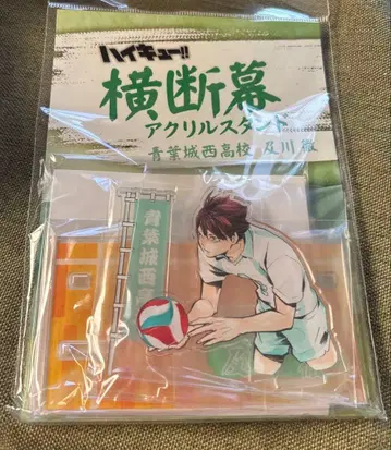 하이큐 횡단막 아크릴 스탠드 아오바죠사이 고교 오이카와 토오루