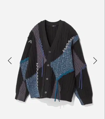 HARE 하이쇼쿠스티치 니트 가디건