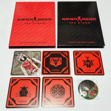 가면라이더 다이너 캔뱃지 홀더 코스터