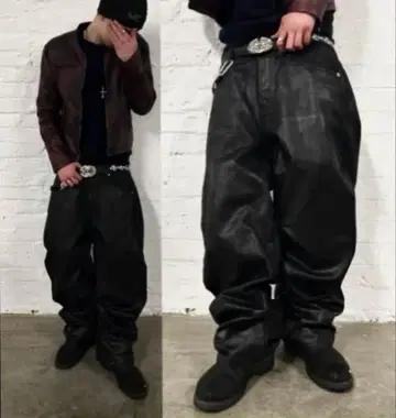 goar archive Strapped Baggy Pants M