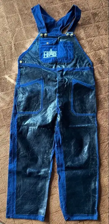 레어 70s FRISTADS 빈티지 오버롤 스웨덴군