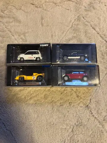 토미카 리미티드 미니카 세트 4대