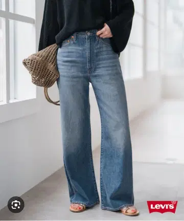 LEVI'S/리바이스 S*S 별주 SMU RIBCAGE WIDE LEG