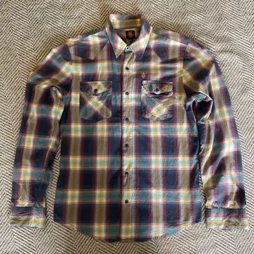 Volcom Stone 체크 무늬 긴팔 셔츠 S/P