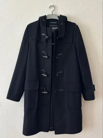 [Gloverall] 더플 코트 블랙 영국제