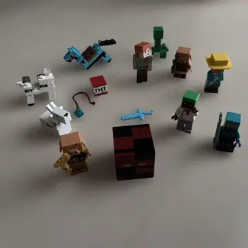 LEGO Minecraft 2종류 혼합 확인 사항 있음
