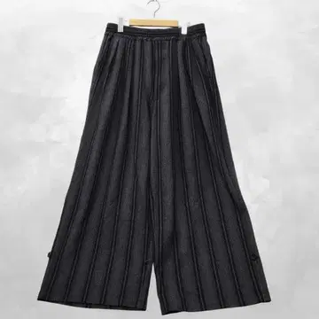 레인메이커 트윌 하카마 트라우저 이지 턱팬츠 F