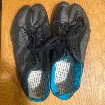 작업화 26.0cm 블랙/파랑 스트라이프