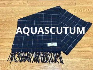 아쿠아 스큐텀 AQUASCUTUM 머플러 영국제 잉글랜드제