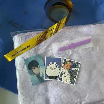 TXT 업그레이드 특전 후쿠오카 수빈 풀세트