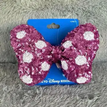 디즈니 머리끈 미니 핑크