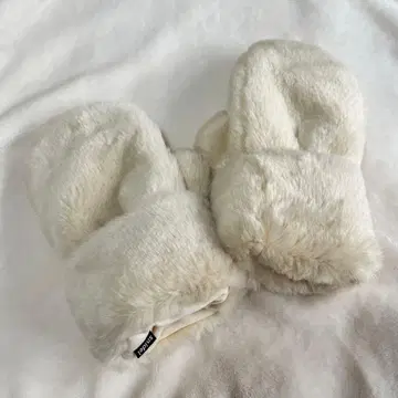 snidel 퍼 미튼 장갑