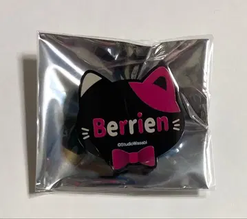 악마 집사와 검은 고양이 아쿠네코 난자타운 네임 배지 벨리안