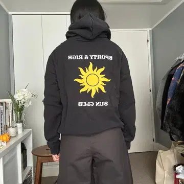 sporty & rich hoodie