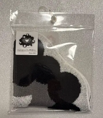 미개봉 새상품 미야쿠미야쿠 자카드 미니 타월 다이컷 흑백