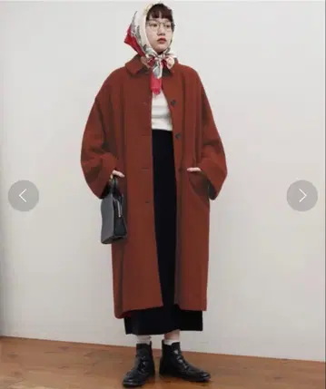 fig London 에어 리얼 파일 Phebe 코트