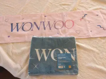 세븐틴 원우 Wonwoo 머플러 타월 2점