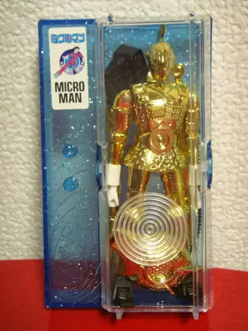 MICROMAN 미크로나이트 MC9 골드 [ 복각 미크로맨 ]