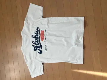 LOCAL MOTION Aloha T셔츠 XL 화이트