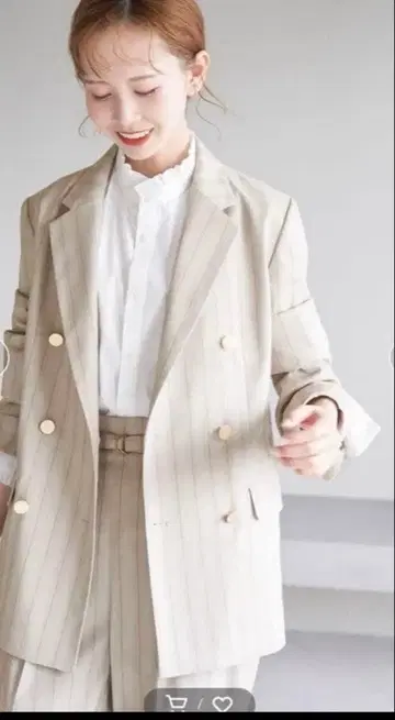 로페피크닉 테일러드 자켓 베이지 40 사이즈 L