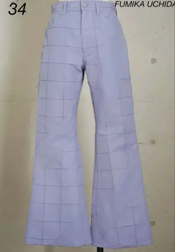 후미카우치다 플레어 팬츠 fumika_uchida 34 사이즈