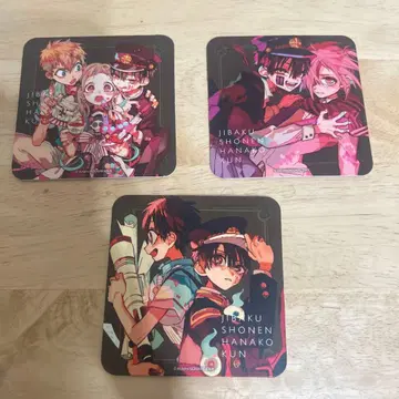 지박소년 하나코 군 코스터 고스트 호텔 3개 세트