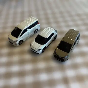 미니카 3대 세트 화이트 그레이 실버