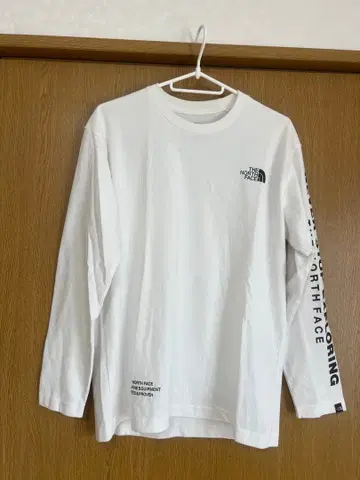 THE NORTH FACE 화이트 긴팔 셔츠