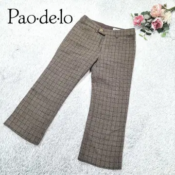 [파오데로] 여성용 크롭 팬츠 안감 부착 사이즈 1