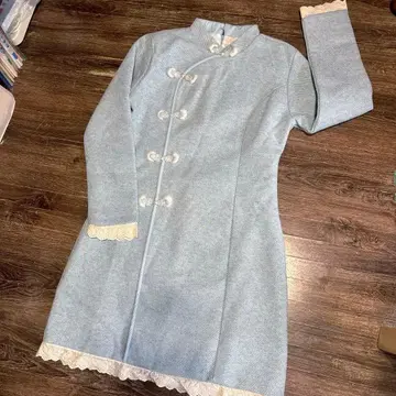 원피스 여성용 차이나 차이나 드레스