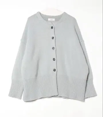 ADAM ET ROPE' 라이트 그레이 니트 가디건