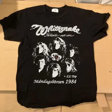 Whitesnake 1984 티셔츠 M 사이즈
