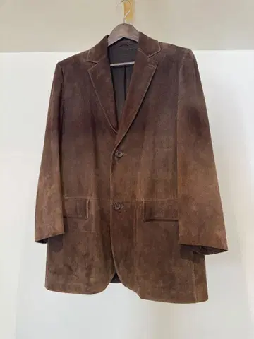 Ermenegildo Zegna 스웨이드 가죽 테일러드 자켓