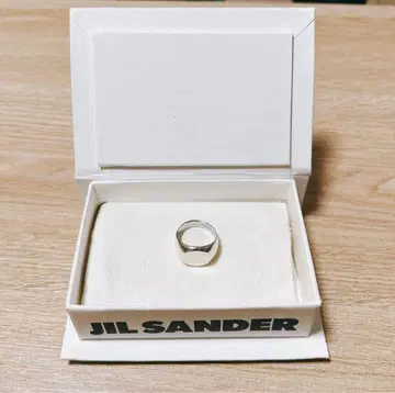 JIL SANDER 질 샌더 시그넷 반지 M 사이즈