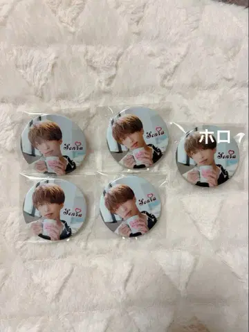 센라 캔뱃지 실사 5개 세트