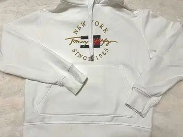 타미힐피거 로고 후드티 S 사이즈